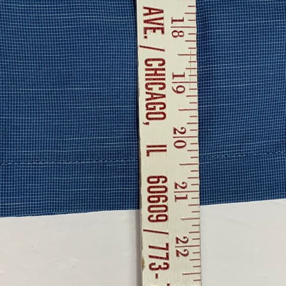 Travis Mathew Men's 36 Stretch Golf Performance Nylon Blend Shorts Blue - Picture 9 of 10